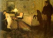 Edgar Degas The Rape oil on canvas